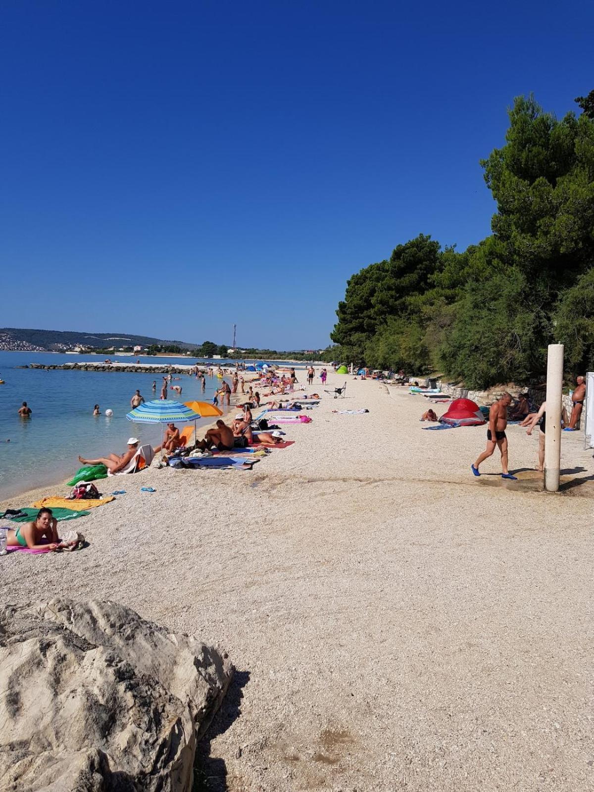 Villa Fides With Private Pool, Garden And Sea View Kaštel Novi 外观 照片